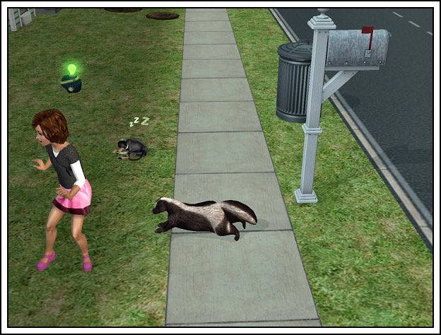 Sims2Skunk's tweet image. i’m coming to attack your fucking kid 💕
