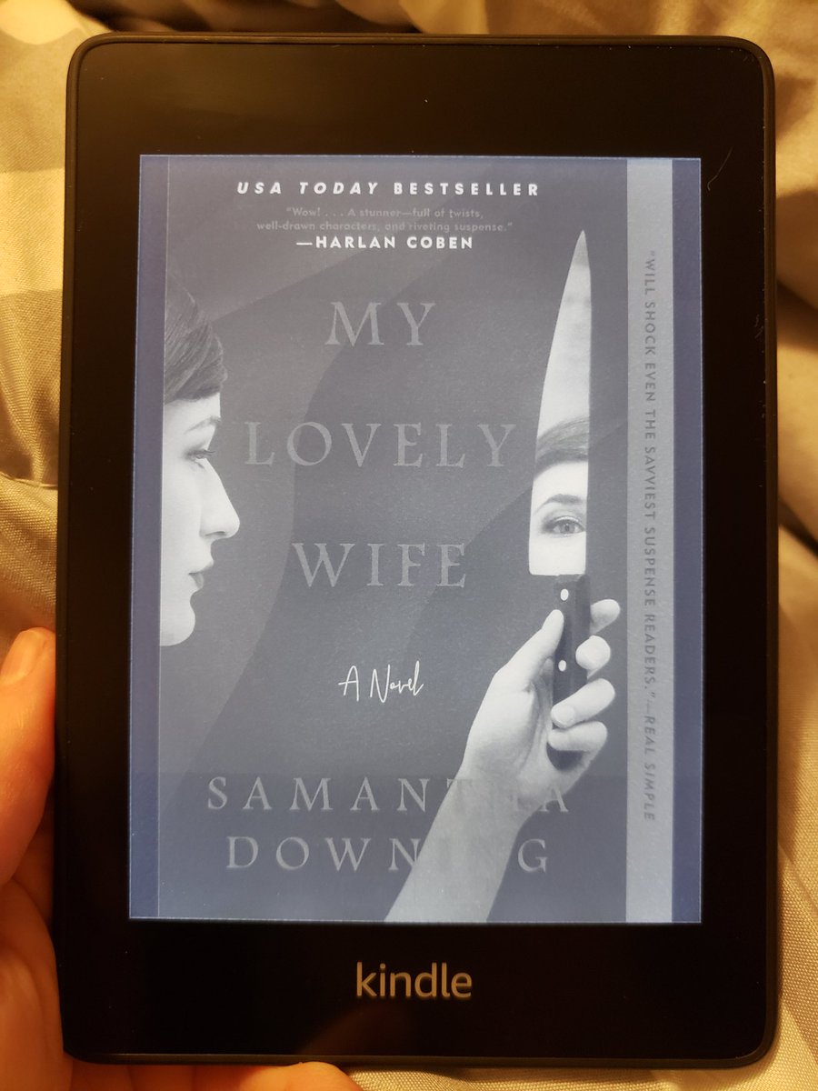 BlueIcingBooks's tweet photo. Thank you @smariedowning for pulling me out of my reading rut! My Lovely Wife was amazing!  😍 I couldn't put it down! @LibbyApp #books #Reading #Novel #thriller #suspense #mystery #librarybook https://t.co/EC22rdrnk9