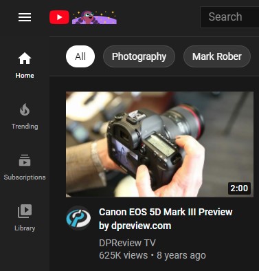 ncastel's tweet photo. Why is this my top recommended video @YouTube? #whatyearisit (also kudos to @dpreview for staying on top of the algorithm.) https://t.co/r5bAoasDWy