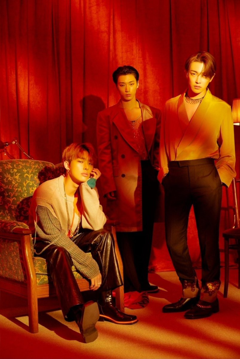 mingilights's tweet photo. mingi, hongjoong and san..  a very powerful unit https://t.co/D59CCXoI3N