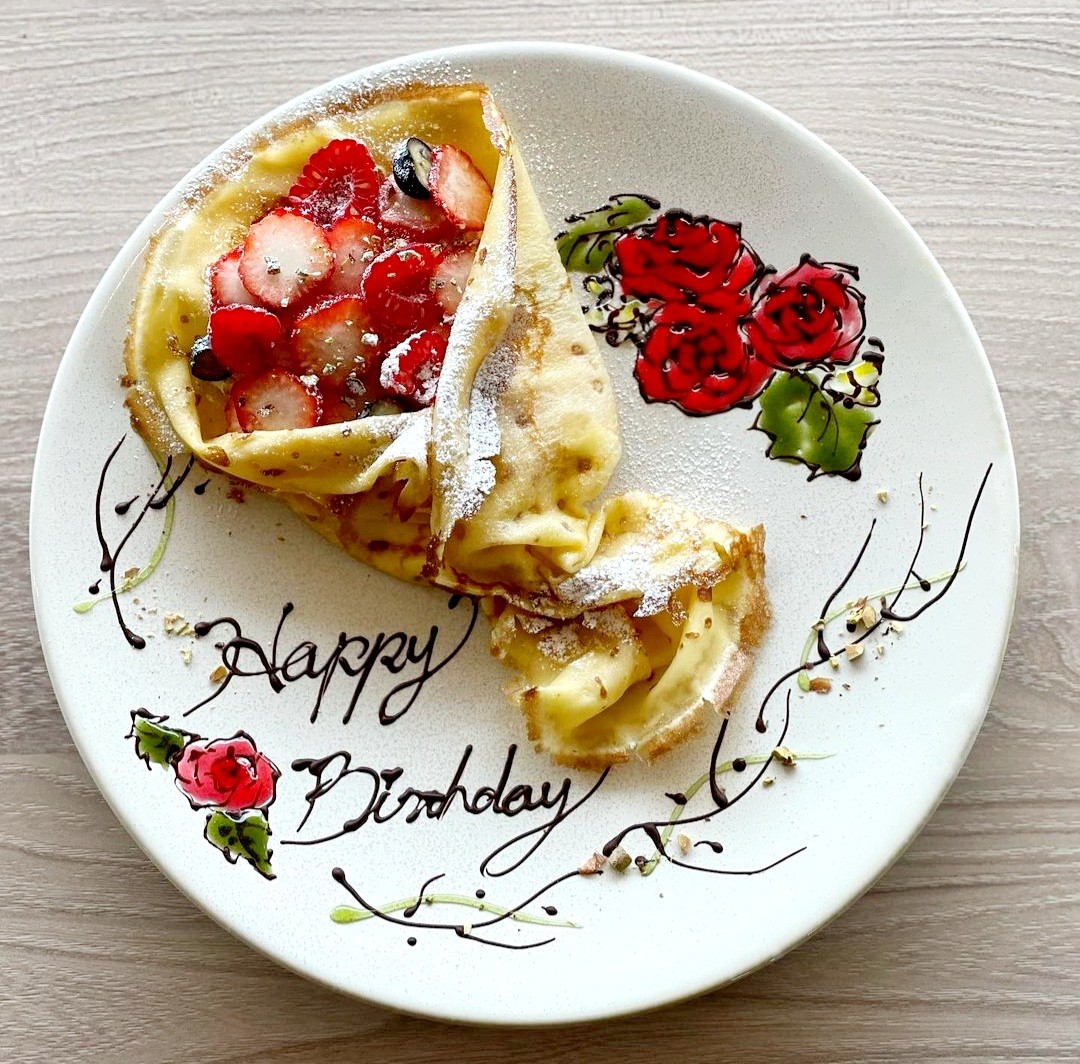 FORAC_PROJECT's tweet image. ／
FORACカフェ☕
＼

～バースデープレートのご案内～
誕生日・記念日などにいかがでしょうか✨前日までに、お電話もしくはInstagramのDMにてご予約承っております♡

＃ＦＯＲＡＣ　＃アピアランスケア　＃外見ケア　＃カフェ　＃記念日