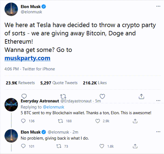 idadarklord's tweet photo. @Deeep021 @elonmusk 🎁🎁🎁Celebration Gift🎁🎁🎁

500 BTC to be given away!

🚀 Let`s start!

join here >>> muskparty. com  <<<

 remove the spaces! ) https://t.co/OMZFBHiwSv
