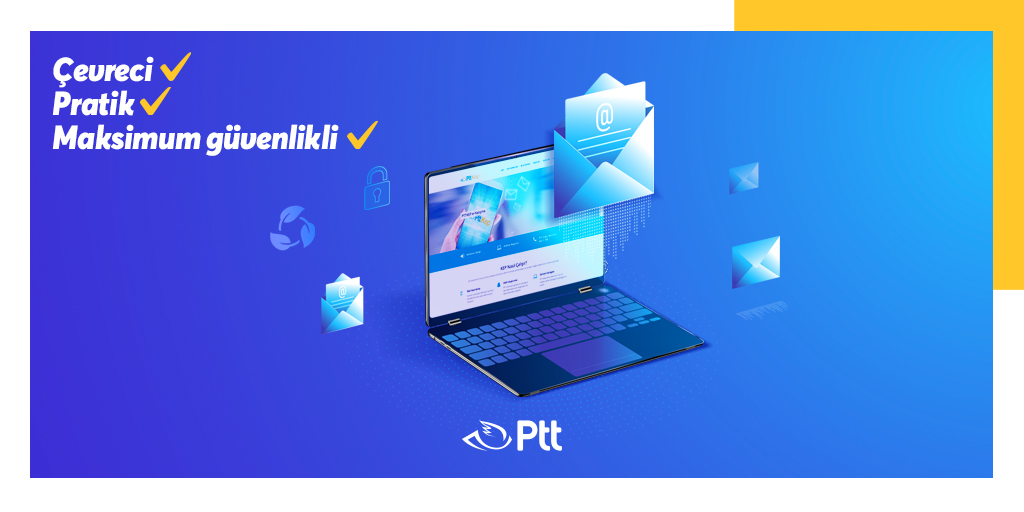 PTTKurumsal's tweet photo. Maksimum güvenlikli ve çevre dostu Kayıtlı Elektronik Posta hizmetimizle resmi yazışmalarınızı elektronik ortamda koruma altına alın! #GüvenliİnternetGünü #PttKep
Ayrıntılı bilgi için: https://t.co/vNPIrMB2aU https://t.co/lFgbhoa3WE