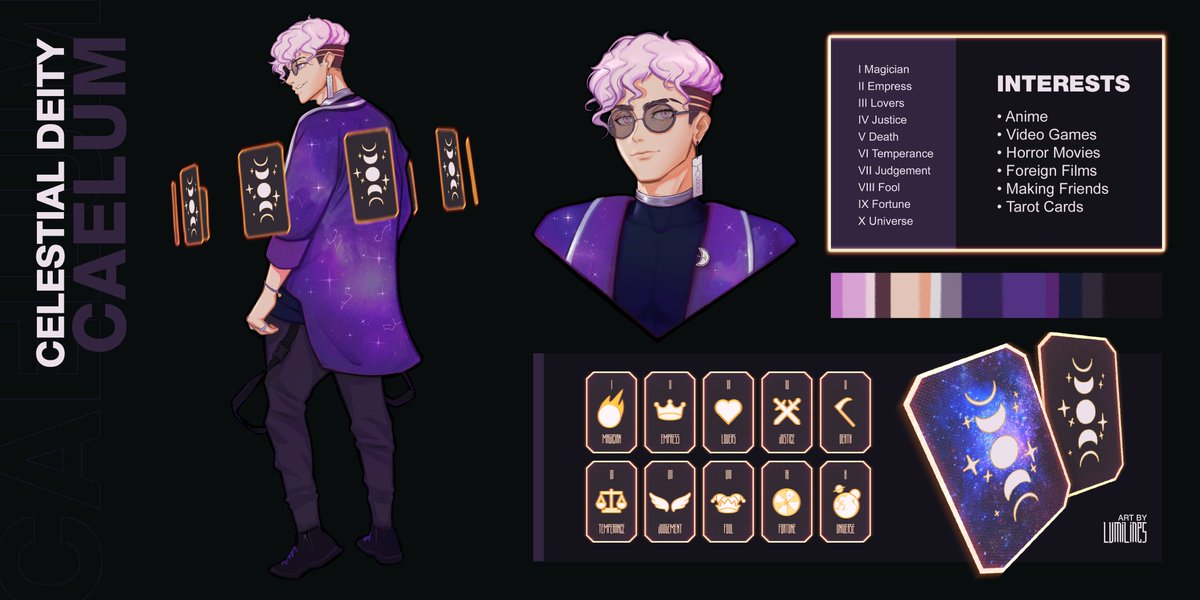 CaelVT's tweet image. Okay, friends. I FINALLY GOT MY FULL REFF SHEET. 

PLEASE ENJOY. FUCK IT LOOKS SO GOOD.