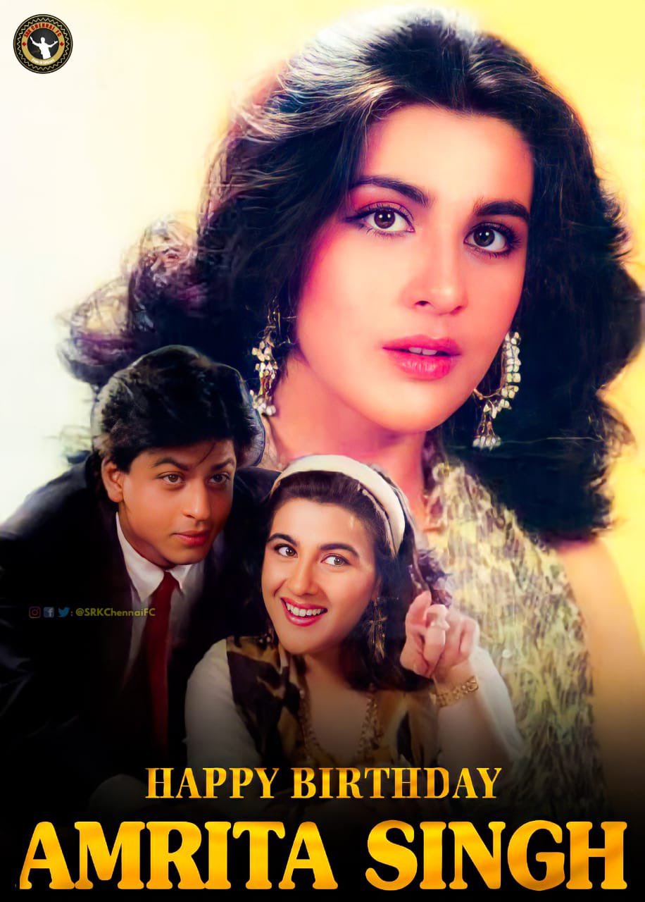 Wishing a very happy birthday to wonderful actress Amrita Singh! 