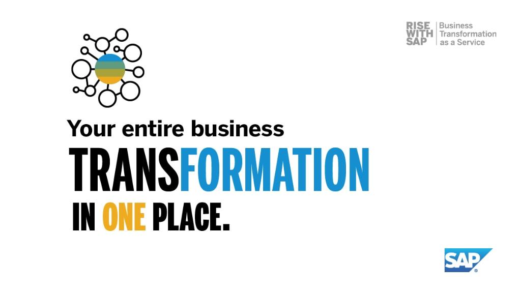 SAP's tweet photo. Introducing #RISEwithSAP!

Get the services and solutions you need for true business transformation in one contract. 

Learn more: https://t.co/jzMmL2mDgP https://t.co/wL9u2OzzGR