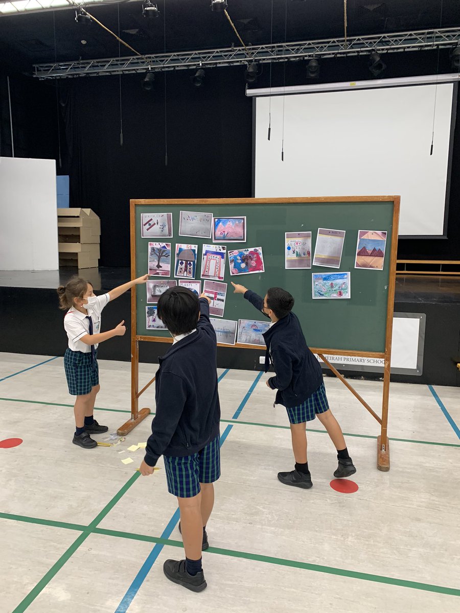 Our <a href="/JPSDubai/">GEMS JPS</a> house captains and student leaders helped judge our JPS Art Competition this week with the help of Mr Isabelle. Some amazing pieces of Art on display 🎨

Congratulations to everyone that took part 👏🏼

Keep an eye out for house points 🔴🔵🟡🟢

<a href="/JPS_Year5/">JPS Year 5</a>
<a href="/JPS_Year6/">JPS Year 6</a>