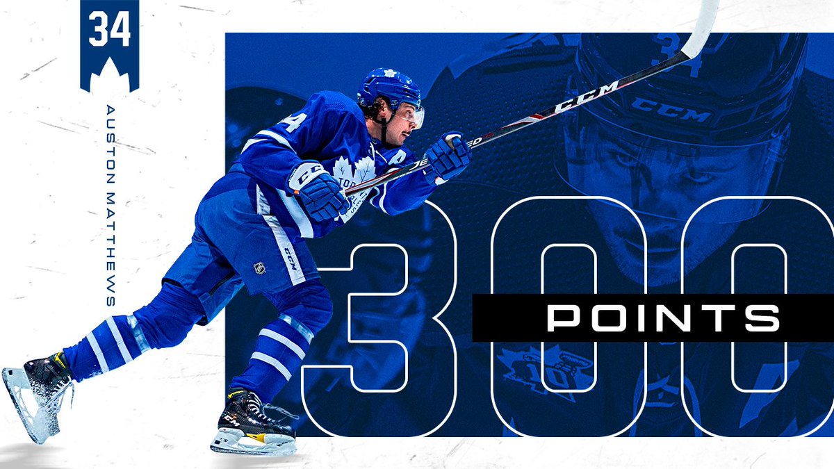MapleLeafs's tweet image. #⃣3⃣0⃣0⃣🔥

Congrats @AM34! #LeafsForever