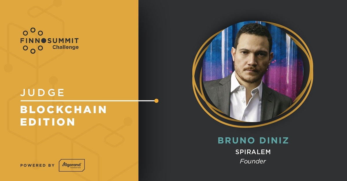 brunoevdiniz's tweet photo. Excited to share that I’ll be with @Algorand Foundation and @finnovista as a judge for #FSChallenge, the most important #blockchain competition in #latam!
If you have a blockchain solution that can transform business and society in Latam, apply now!
https://t.co/oLYeQMF8Jb https://t.co/52rbduD8x8