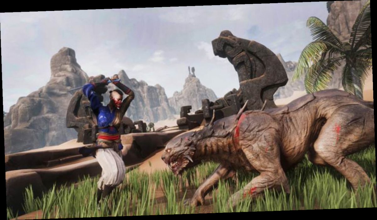 why can't i download conan exile 1.37 ps4 / Twitter