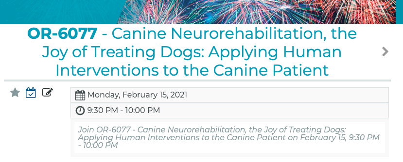 I'm obviously so excited to bring back knowledge from CSM to my human patients but HONEST TO GOD, IF YOU DON'T WANT TO TAKE THIS SESSION TOO, YOU DO NOT HAVE A SOUL😅 #caninerehabilitationinstitute #caninerehab