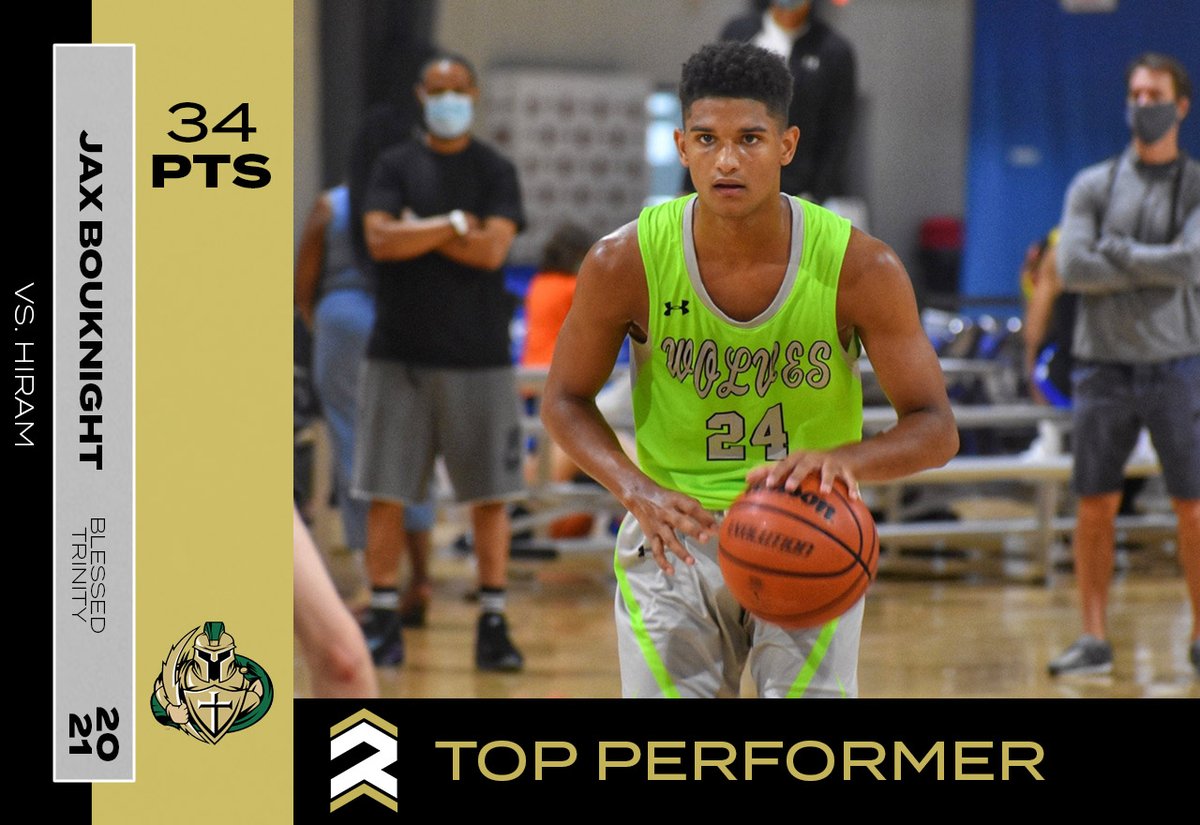 RYZEHoops's tweet photo. Blessed Trinity senior PG &amp; Flagler commit Jax Bouknight has put up big numbers all through the travel season and his senior year. 

He went for 34 points tonight in a Titans win over Hiram. Flagler is getting a very good one here. 

@Jax_Bouknight https://t.co/pcWd0unPyp