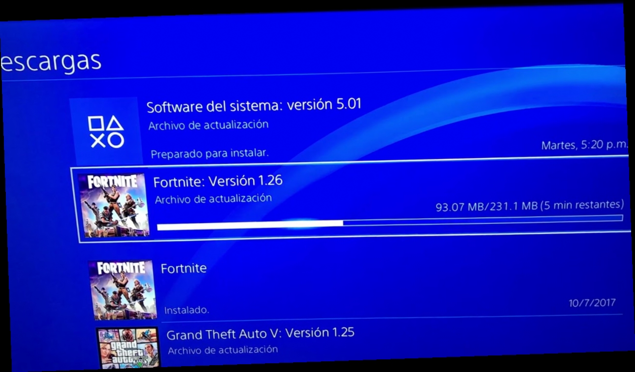 ps4 how to download patch for fort nite / Twitter