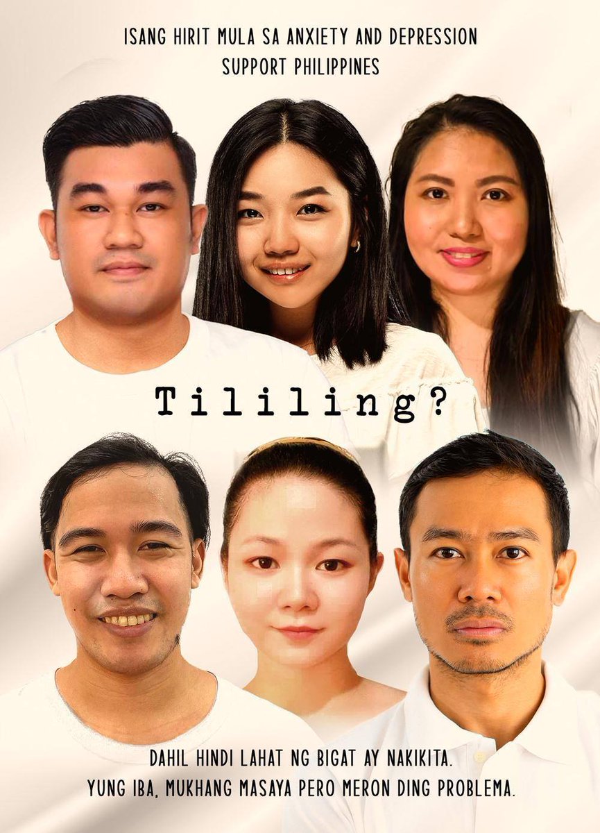 PhilstarNews's tweet photo. LOOK: Anxiety and Depression Support Philippines released its own version of the controversial poster for the upcoming film “Tililing” that was criticized online for being inappropriate and disturbing.
📷: Anxiety and Depression Support Philippines https://t.co/OwKvlsGB4O