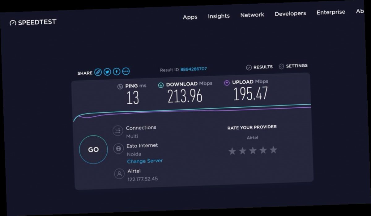 torrent download speed slower than shown by speedtest / Twitter