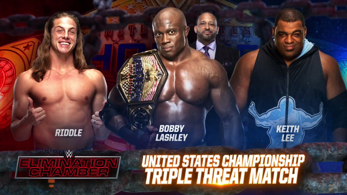 Big United States Title Triple Threat Announced For Elimination Chamber Big United States Title Triple Threat Announced For Elimination Chamber