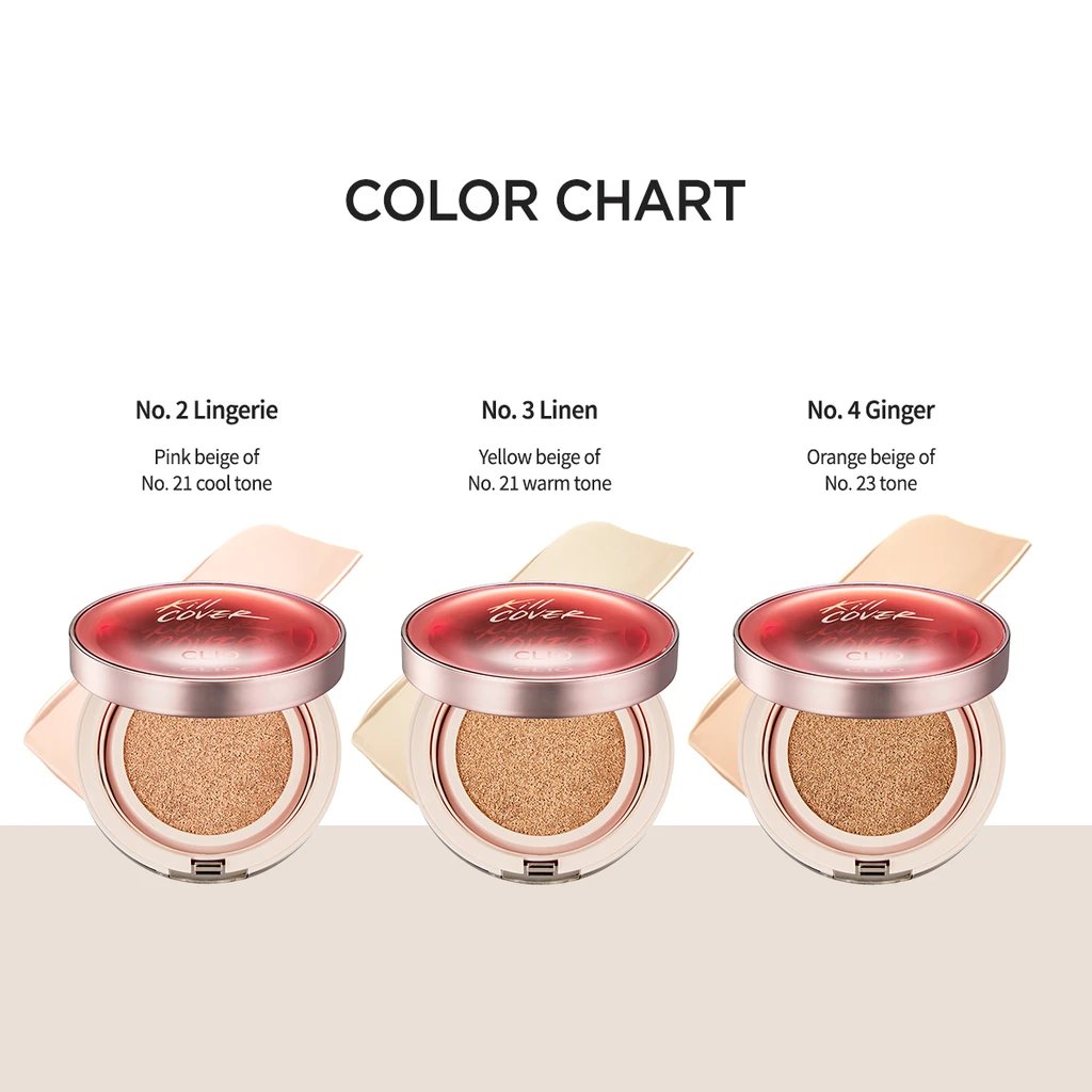 k!ll cover glow cushion - usually $38, 3-4 shades 
