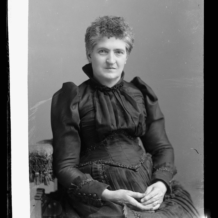Sara Andrews Spencer, whose name would ultimately grace the lawsuit they intended to bring, was the ringleader. (R, about 20 years later.)Editor and lawyer Mary Ann Shadd Cary was there—white women may not have recognized her, but Frederick Douglass respected her enormously.