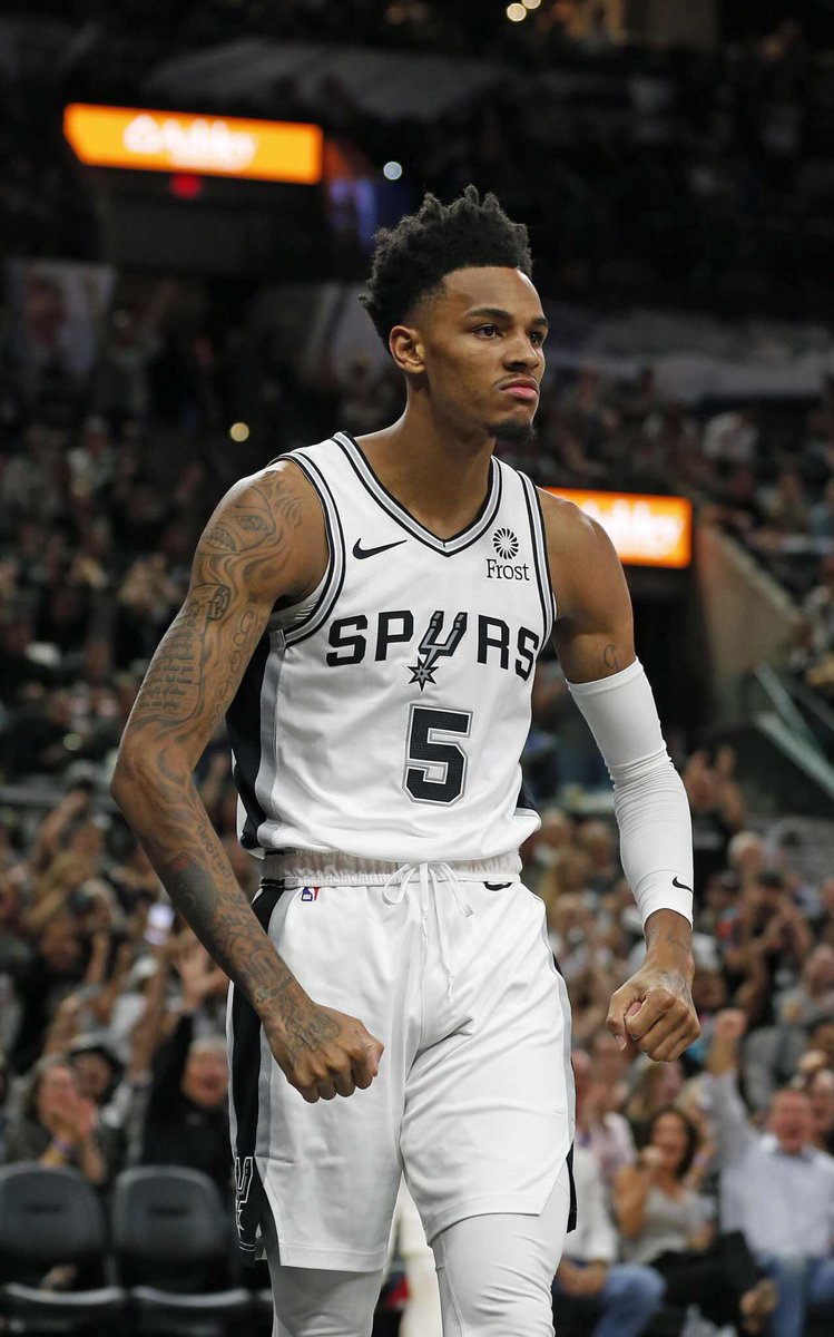 redditspurs's tweet photo. Dejounte packed the stat sheet tonight
- 27 points
- 10 rebounds
- 8 steals
- 4 assists https://t.co/aVN3HfYCk1