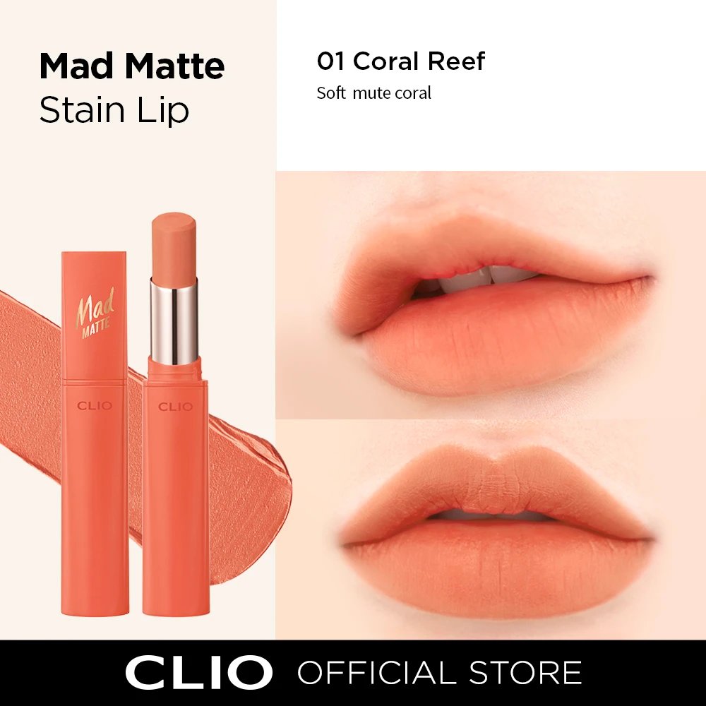mad matte stain lips - $19 - chan is using 01 coral reef!