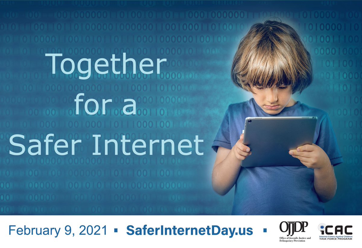 SCICAC's tweet image. We’re ready for Safer Internet Day tomorrow, February 9, 2021!  The ICAC Task Force Program is committed to ensuring a better internet for all!  Learn what you can do: icactaskforce.org/Pages/Internet…  #SaferInternetDay/ICAC2021