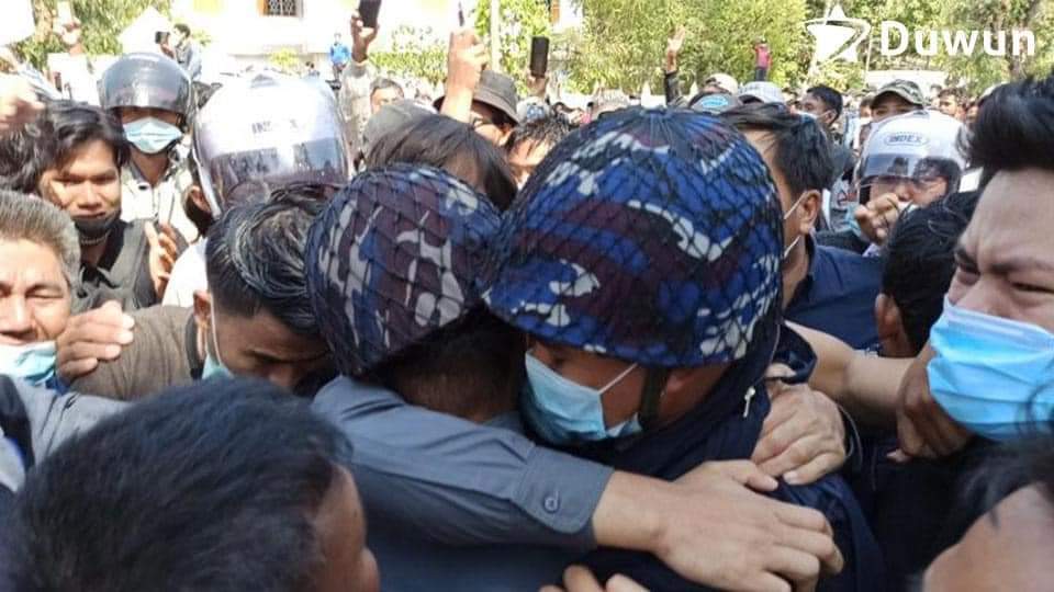Today Myanmar Civil Disobedience Movement 💜🏳️‍🌈❤️

#WhatHappeningInMyanmar 
#CivilDisobedienceMovement