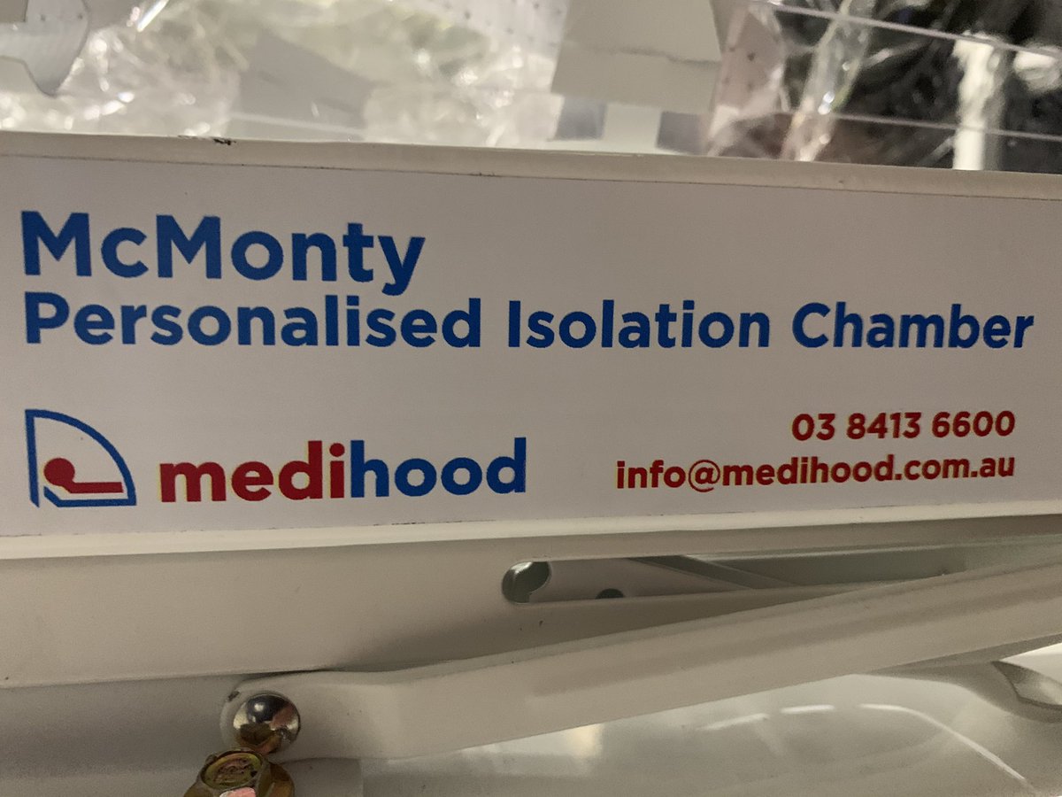 Cameron Knott (he/him/his) (@knottcameron) on Twitter photo We were lucky to have @ForbesMcGain and Samantha Bates <a href="/western_health/">Western Health</a> <a href="/CritCareUniMelb/">Critical Care at UniMelb</a> visit @Bendigo_health to get our ward and ICU COVID McMonty hood evaluation started today. #research #devices #regionalicu We were lucky to have @ForbesMcGain and Samantha Bates <a href="/western_health/">Western Health</a> <a href="/CritCareUniMelb/">Critical Care at UniMelb</a> visit @Bendigo_health to get our ward and ICU COVID McMonty hood evaluation started today. #research #devices #regionalicu