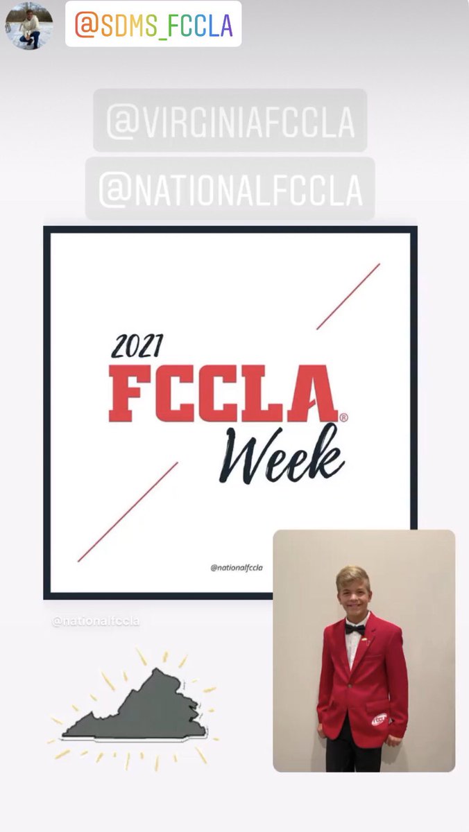 virginiafccla's tweet photo. #VAFCCLA state officers from Stuarts Draft Middle and Woodrow Wilson High shared how they have been able to #GrowBeyondMeasure as members of @NationalFCCLA for Day 1 of #FCCLAweek! East Rockingham High School #FCCLA shared how they have gone #BeyondMeasure in community service! https://t.co/JkFjwT43OJ