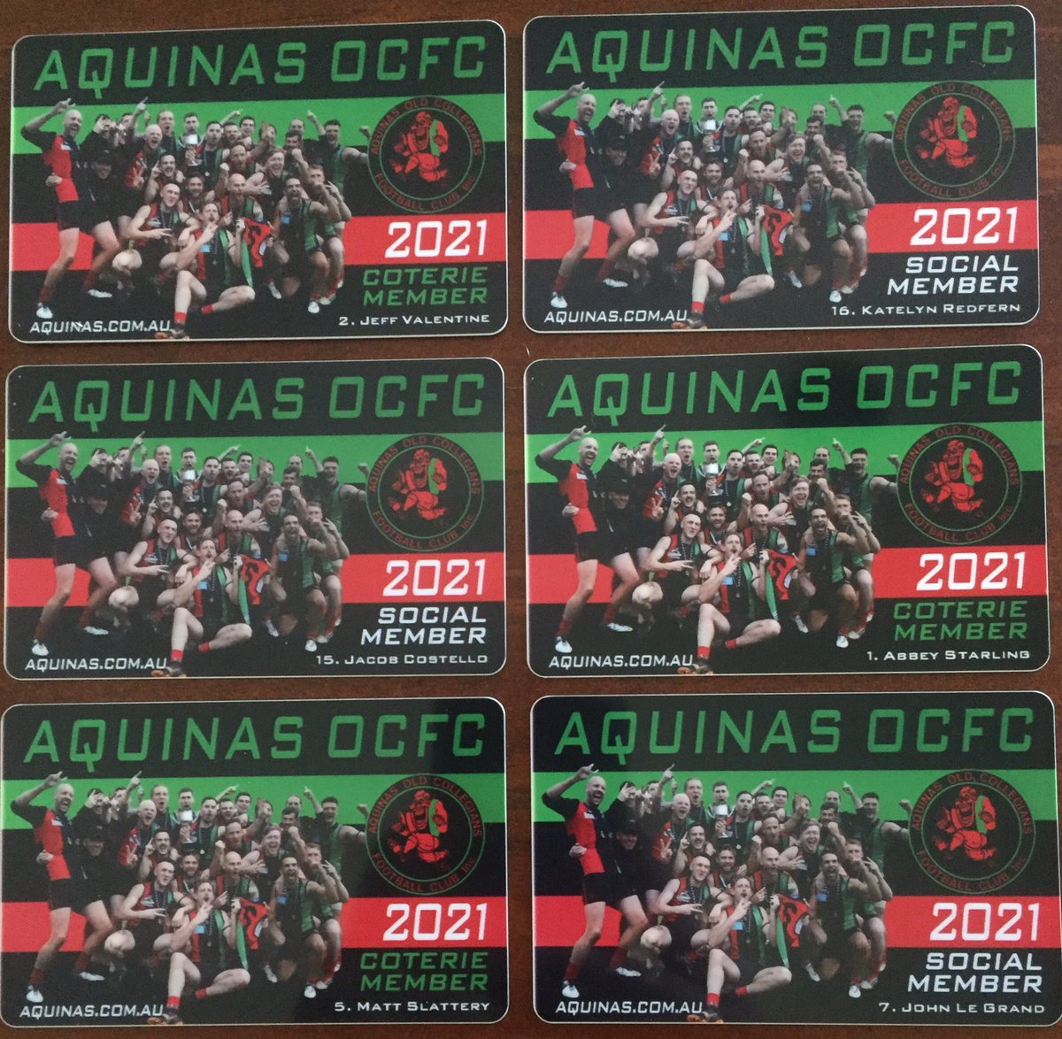 How good do these 2021 membership cards look!

Grab your club membership today and enjoy a range of great value benefits.

We have a target of 200 off field members to match our anticipated 200 on field players this year.

<a href="/VAFA_HQ/">VAFA</a> 

trybooking.com/BMEHH
