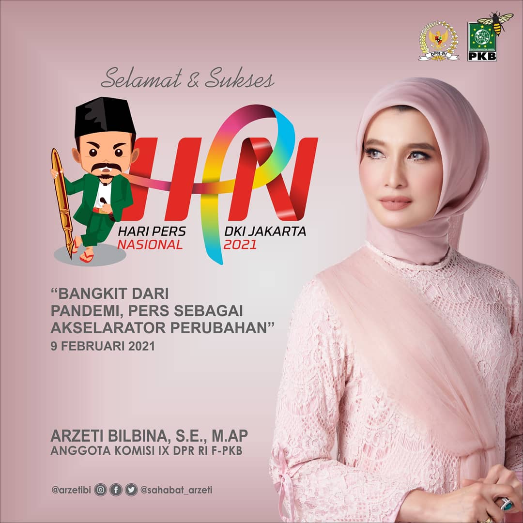Selamat Hari Pers Nasional
09 Februari 2021

"Bangkit Dari Pandemi, Pers Sebagai Akselarator Perubahan"

<a href="/DPP_PKB/">DPP PKB</a> <a href="/FraksiPKB/">Fraksi PKB DPR RI</a> <a href="/cakimiNOW/">A Muhaimin Iskandar</a> <a href="/EmHasanuddin/">M Hasanuddin Wahid</a> <a href="/CucunA44/">cucun syamsurijal</a>

#HariPersNasional2021
#HariPersNasional
#pkb