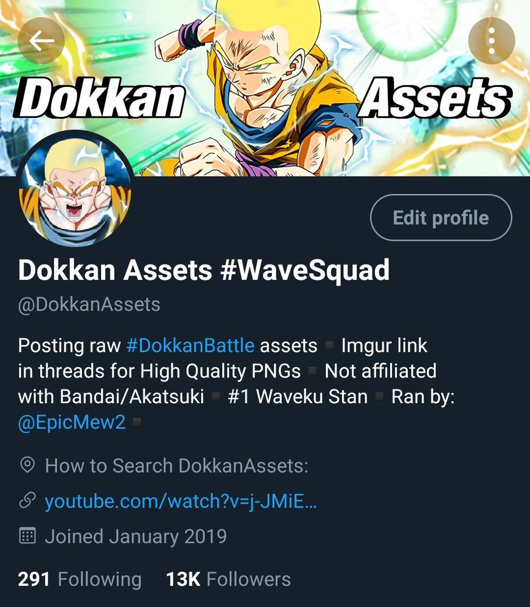 DokkanAssets's tweet image. We hit 13K! Thank you all so much! #WaveSquad