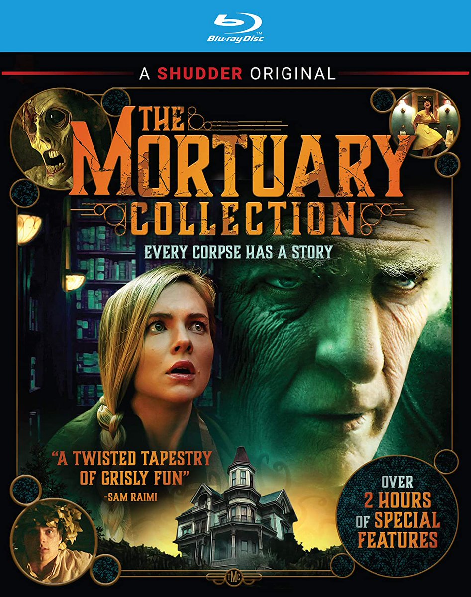 BMovieFilmVault's tweet photo. The @Shudder original, THE MORTUARY COLLECTION, arrives on Blu-ray disc on April 20th! Pre-order it now for $16.59 at @amazon - https://t.co/GGJ06r5ACS #preorder #amazon #horroranthology #mortuarycollection https://t.co/iu2HZZlGf3