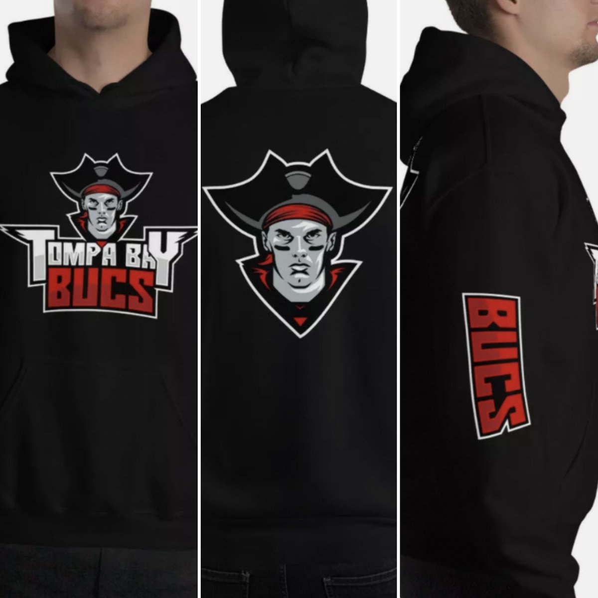 JThomasArtwork's tweet photo. I made a thing. You too, can buy this thing. Custom designed/printed (by me) Tompa Bay Bucs Hoodie featuring my Brady vector portrait! Get it here: https://t.co/GR6Dgpk0d6
--
#TampaBayBuccaneers #TomBrady #hoodie #BuccaneersWin #tshirts #Buccaneers https://t.co/1UOtOxppHL