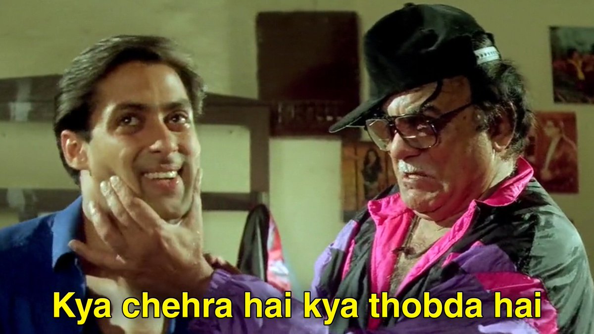Andaz Apna Apna (1994) one of the best iconic comedy movie of bollywood.Meme Templates THREAD 
