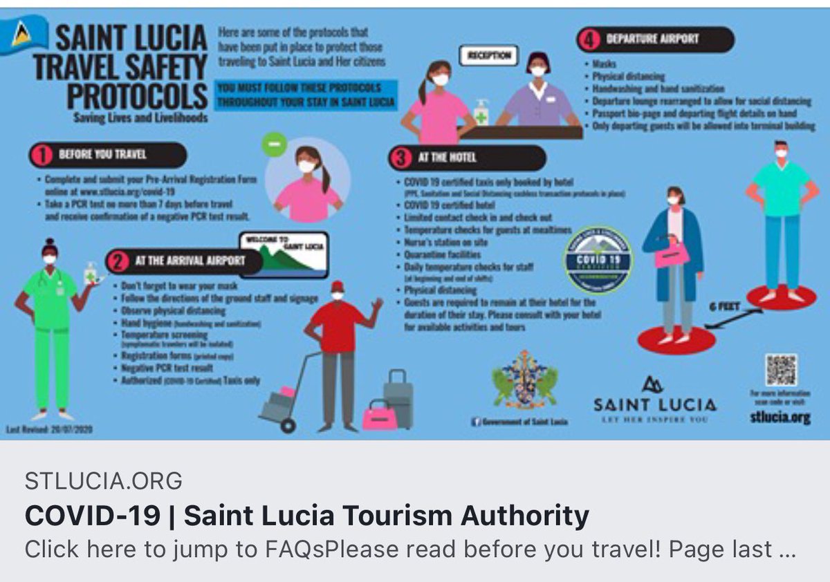 TripCito's tweet photo. St. Lucia Announces Stricter Testing Requirements. Travelers are required to visit the St.Lucia site for info on entry requirements &amp; to complete a Pre-Arrival Registration Form. Details @ https://t.co/iBo1zc4XVl
@stlucia, @caribbean, @saintluciatourism

https://t.co/VIoyNDO3Uv https://t.co/FYiXHnjOzO