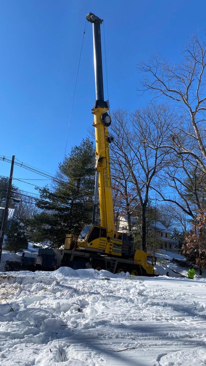NETreeMasters's tweet image. New England Tree Masters tree service in winter - SNOW❄️scene, Sunny🌞, Blue sky💙in the morning in Acton! 
photo credit: Olivio NE Tree Master @NETreeMasters Instagram photo           #treeservice #ActonMA