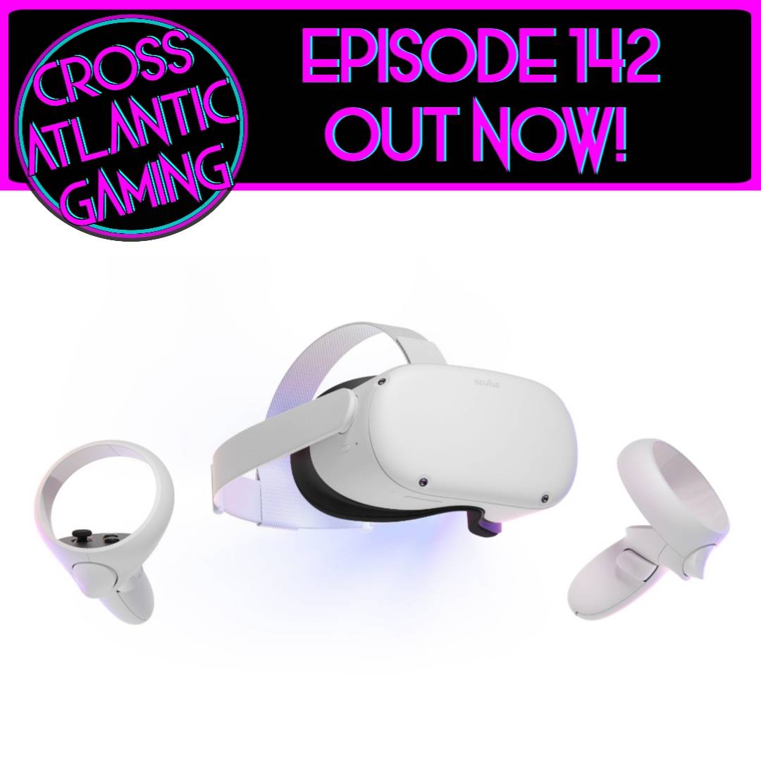 Episode 142 is out now! Moose got his Quest 2 and we're talking VR let's goooo 🎧 🎮 

Apple ow.ly/rf3S50y8aj4
Google ow.ly/4CUF50y8aj3

#CAGpodcast #GamingPodcast #Gaming #Podcast #PopulationOne #BeatSaber #SuperHot #Quest2