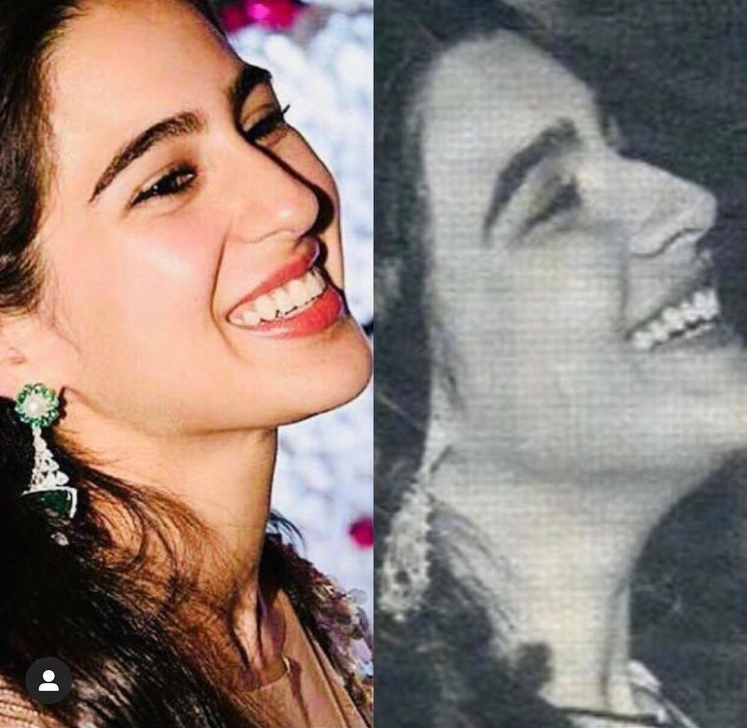 Like mother, like daughter! Sara is a mirror image of her mother.

See more photos:  