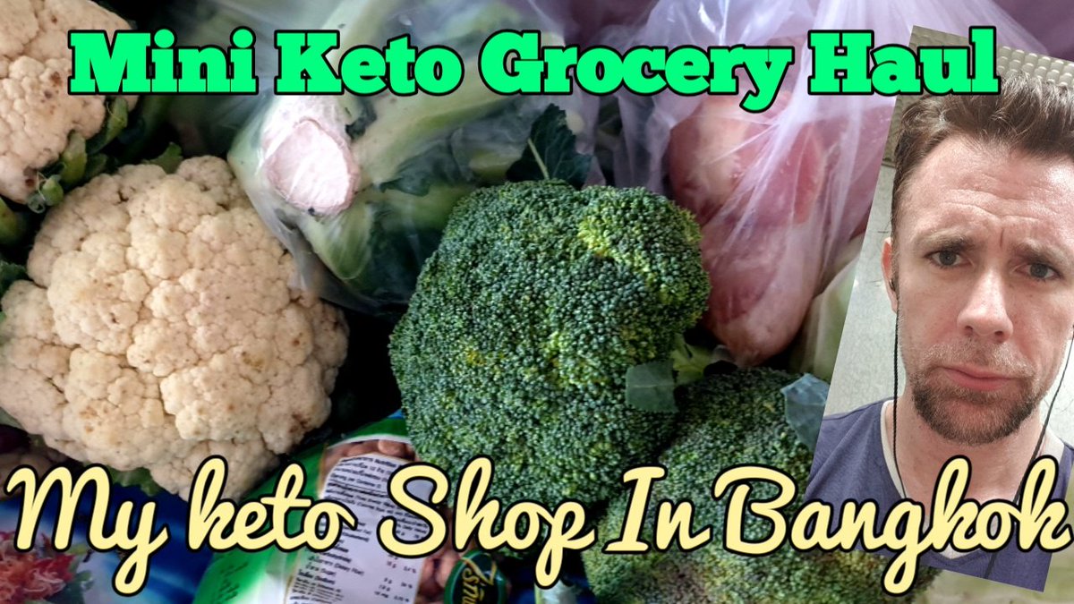 Yo  guys, please check out my new #YouTube #video out! Mini #keto #foodhaul some great #keto tips, #entertainment and all that. Food from #bigc & a local #market  in #bangkok #Thailand
youtu.be/tL-QtNkEXA4

#keto #foodshop #foodhaul #ketoshopping #diet #vlog #weightlossfood