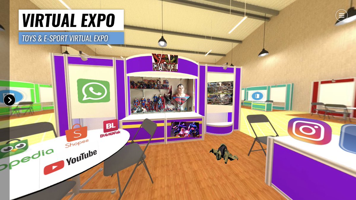 Van Marvel sebagai toko action figure terlengkap di kota Bandung hadir di event Toys &amp; Esports Virtual Expo 2021 --> bit.ly/virtualexpo360