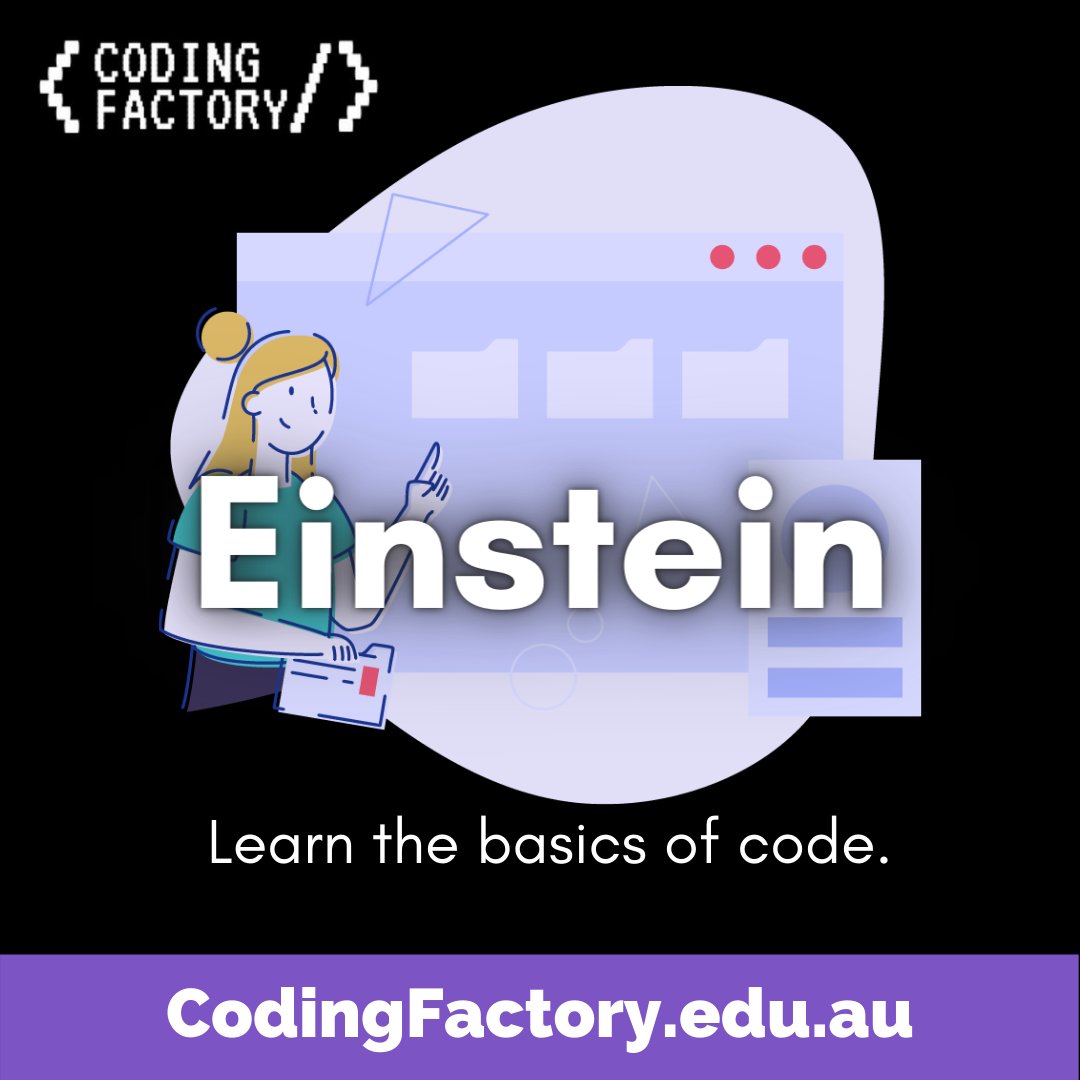 CodingfactoryA's tweet image. Programs offered at Coding Factory.
DM for more details.
.
.
.
#coding #codingforkids #kidscodingclasses #kidswhocode #learntocode #codingfactory #entrepreneur #sydney #melbourne #brisbane #perth #adelaide #tasmania #darwin #australia #youngcoders #creativity #tuesdaymotivations