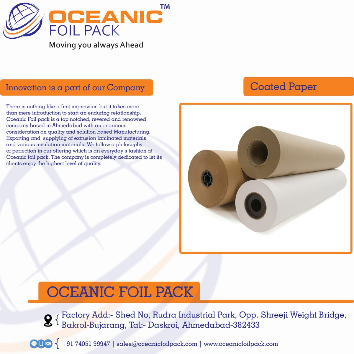 MarriottandSons's tweet image. RT  OCEANIC FOIL PACK Coated Paper #insulation #insulationmaterial #roofinsulation #roofing #radiant #foilinsulation #aluminium