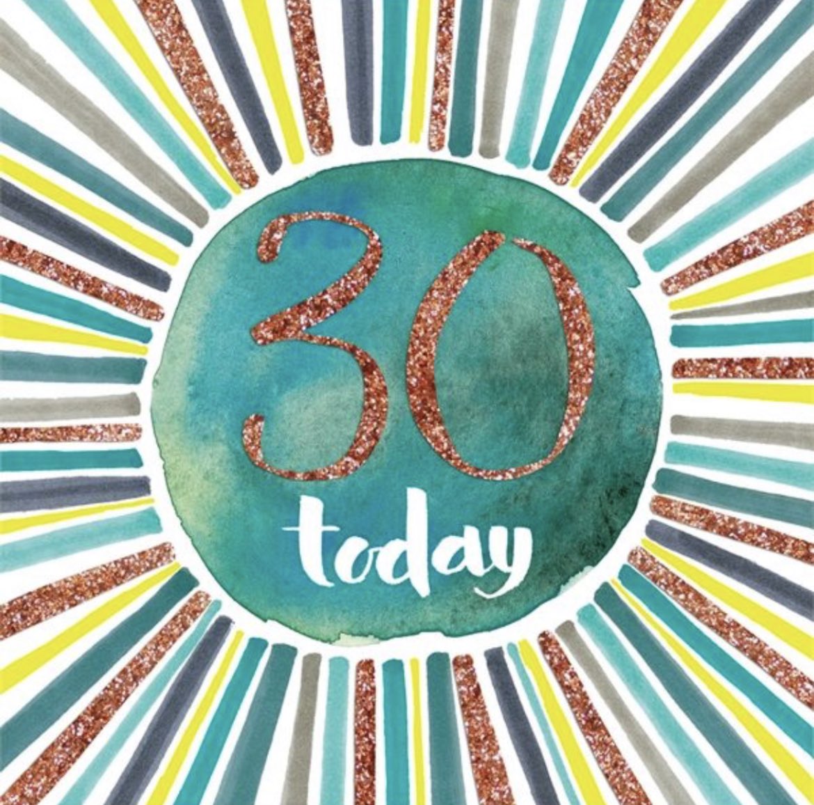 30 today! I wonder when I’ll start feeling like an adult...🤔😂