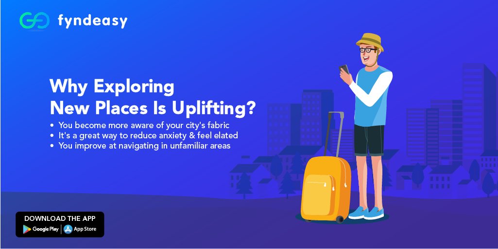 fyndeasyapp's tweet photo. So what are you waiting for? Get ready to travel across the city to find exciting new places with the Fyndeasy app!
#navigate #arview #arnavigation #discovernewplaces #localdiscoveryapp #newplaces #newrestaurants #newshops #localventures #savemoney #fyndeasyapp #offers https://t.co/TjvRSs09B3