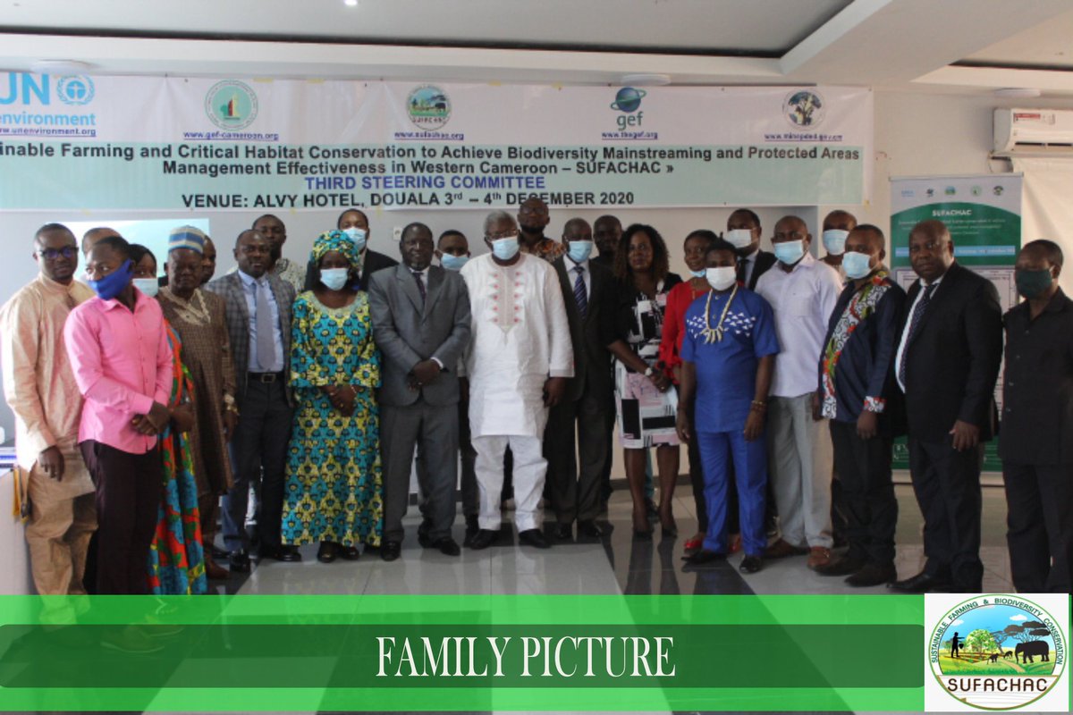 sufachac's tweet photo. Family picture 

The family photograph with  participants at the third steering committee session of the SUFACHAC project

#SUFACHAC #BBML #PMUteam #3SteeringCommittee #MINEPDED #Biodiversity #UNEP https://t.co/WXeyMhgc2u