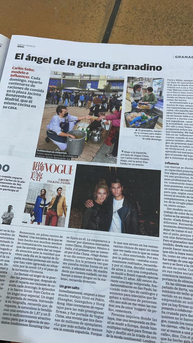 CarloSoleRamos's tweet photo. Hoy en el @ideal_granada https://t.co/cLiImMoSgm