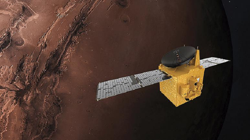 BalkantimesPR's tweet photo. A spacecraft from the United Arab Emirates was set to swing into orbit around Mars in the Arab world’s first interplanetary mission on Tuesday.
#Marsorbit #Mission #uae
https://t.co/a1592xVX31 https://t.co/WGdLI2i40Z