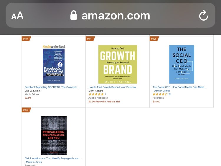 mohitsmovies's tweet photo. Back on the charts this week. 
#FindingGrowth #2021 https://t.co/j6RrJhlNmR