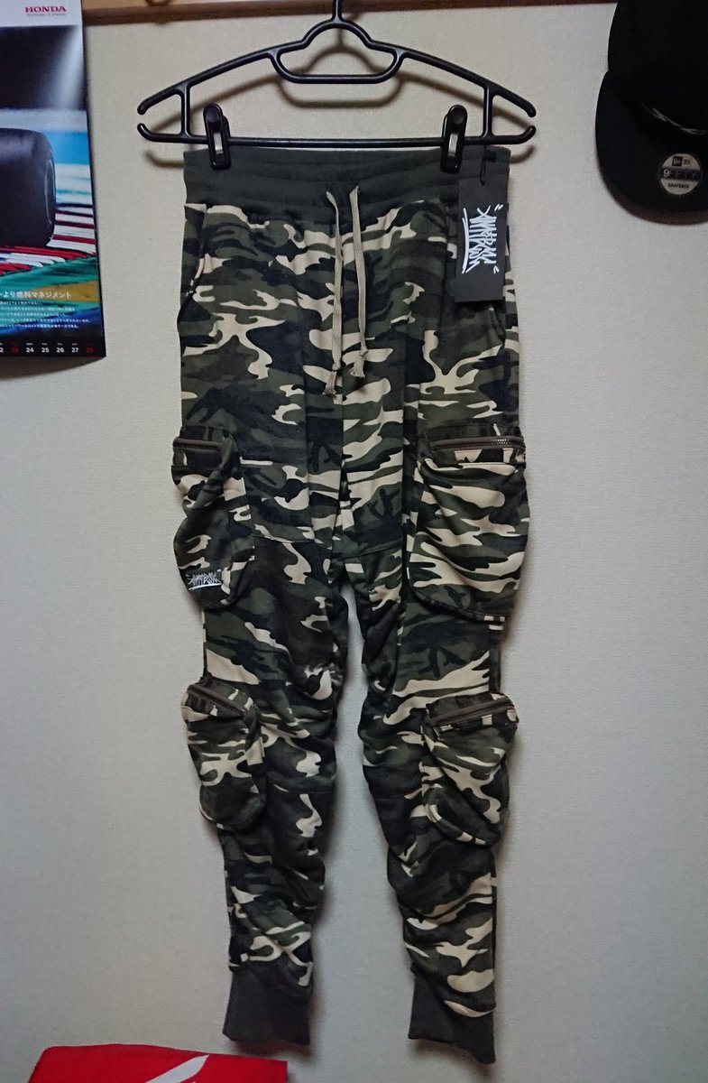 アンチビクスク8ポッケ スエットカーゴパンツ