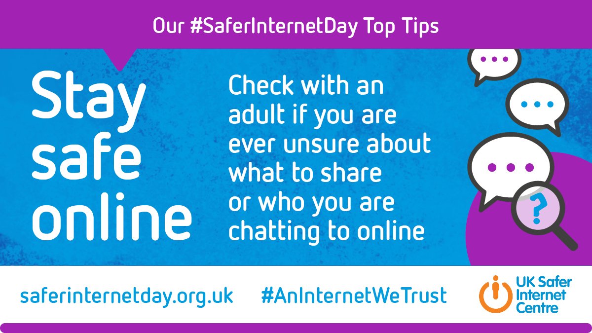 Lesson 3 our students will be watching this video from the UK Safer Internet Centre
vimeo.com/480845403
#SaferInternetDay #AnInternetWeTrust <a href="/HodgsonAcademy/">Hodgson Academy</a>